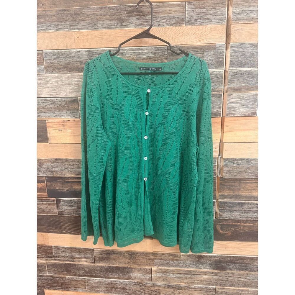 Gudrun Sjoden cardigan sweater size Large